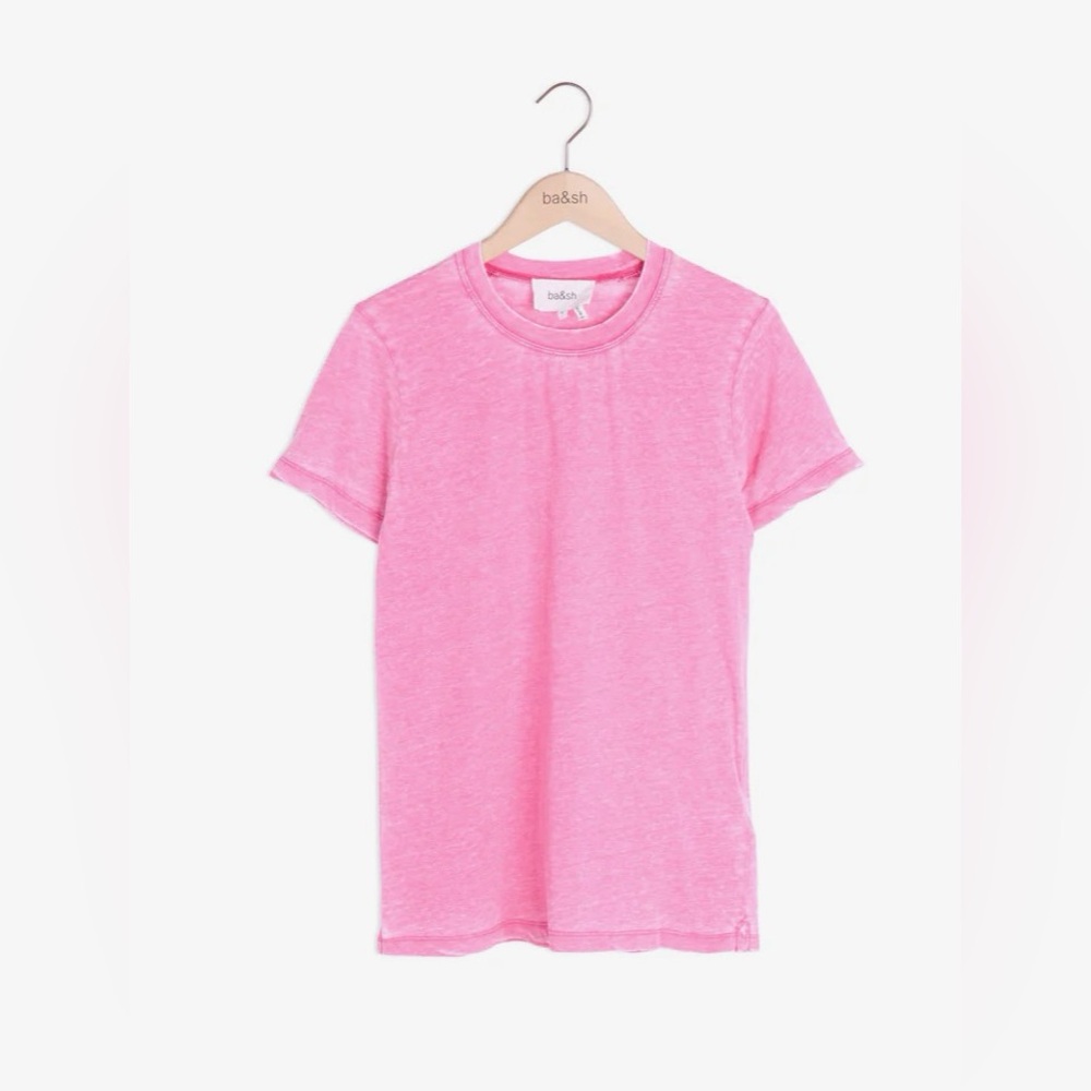 ba&sh Shaun T-Shirt sz 3 Large NWT PINK SUPER SOFT 

US 8
Sz Large 
Sz 3